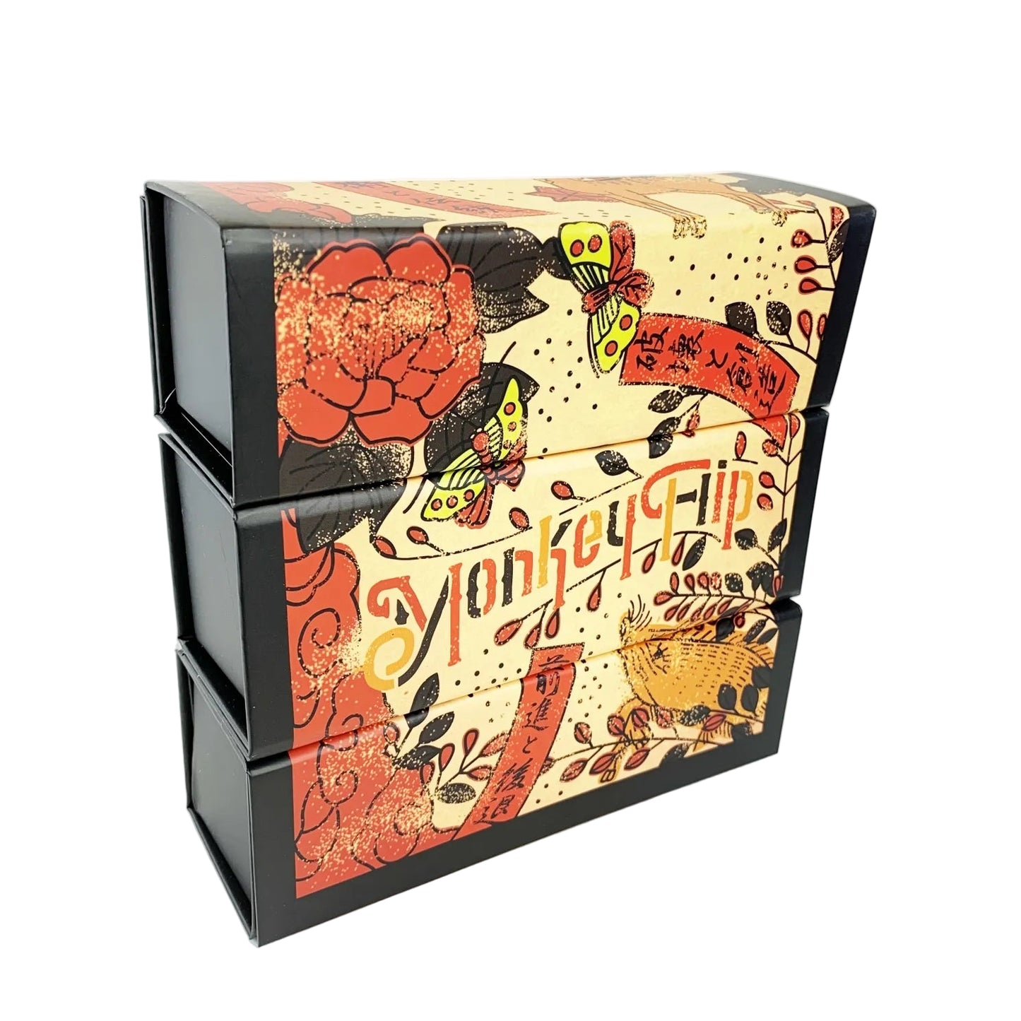 MonkeyFlipメガネケース　亥（いのしし）